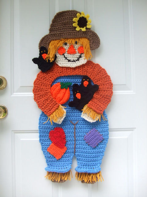 crochet door hanger