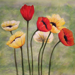 100-hand-painted-modern-tulip-flower-oil-painting-on-canvas-entranceway-decoration-all-art-free-shipping
