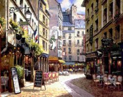 Oil-Painting-Paris-Street-Landscape-Home-Decor-Frameless-Digital-oil-painting-Paris-street-painting-unique-gift