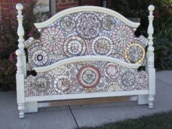 mosaic headboard