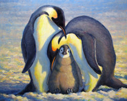 family-portrait-emperor-penguins