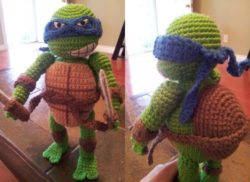 crochet ninja turtle
