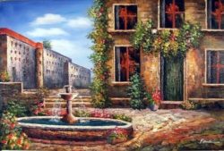 Tuscany-Garden-Courtyard-Fountain-Large-Oil-Painting.jpg_640x640