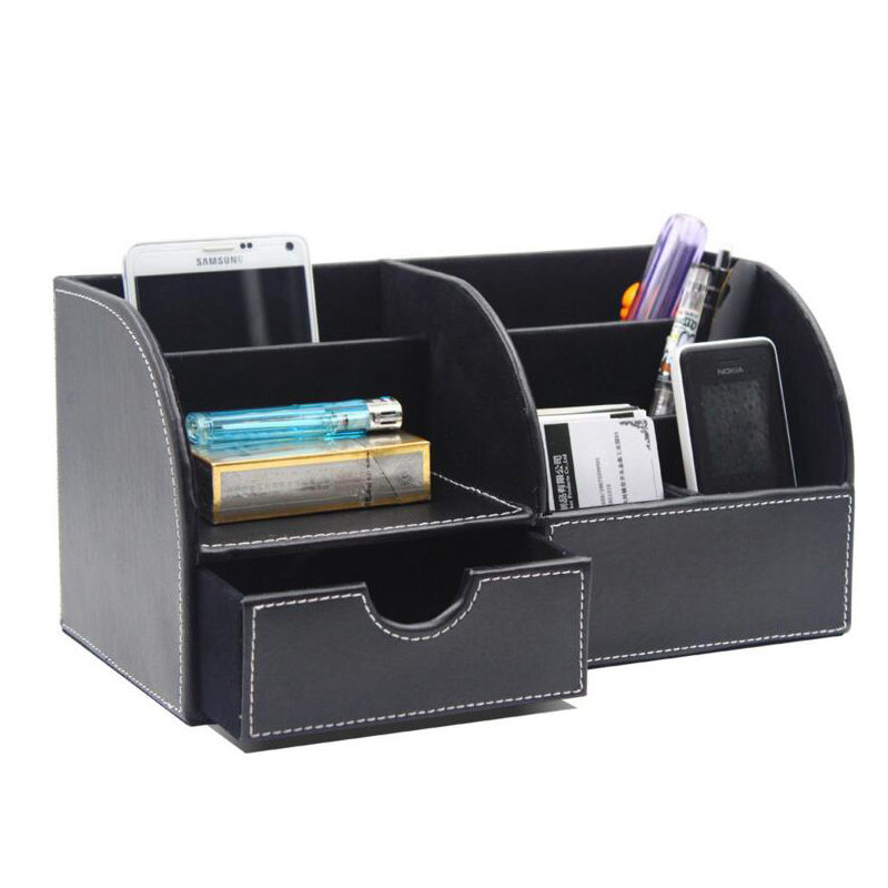 6-Blocks-Holder-Multifunctional-PU-Leather-Office-Desk-Organizer-Desktop-Stationery-Storage-Box-Pen-Holder-Supplies