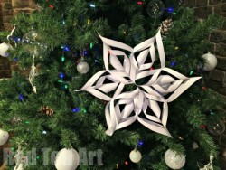 Easy-3D-Paper-Snowflake-How-To-these-paper-snowflakes-or-stars-are-beautiful-and-surpirsingly-easy-to-make-600x450