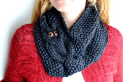 lindsay_koehler_hand_knitted_black_owl_cowl_scarf_3