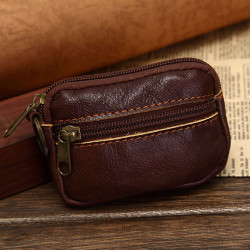Vintage-style-Genuine-Leather-Coin-Purse-Small-Real-Leather-Coin-Wallet-Credit-card-holder-bag-can