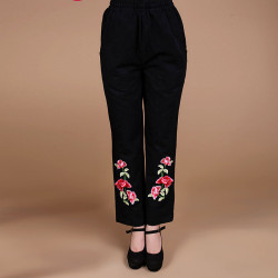 2015-New-Arrival-Old-Women-Spring-Pants-Elderly-Mom-Pants-Embroidered-Trousers-Womens