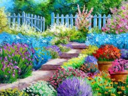 garden_flowers_palette_oil_painting_by_Jean-Marc_Janiaczyk