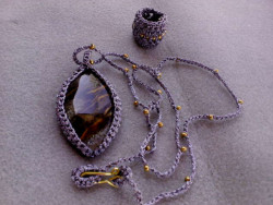 israeli-artist-set-necklace-ring-pendant-crochet-by-talmor2852