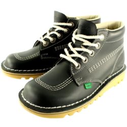 Mens Kickers Kick Hi Leather Classic Work Boots Oxfords Office Shoes