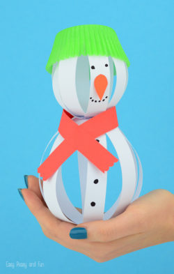 Paper-Snowman-Craft-for-Kids