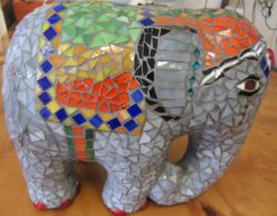 mosaic-elephant