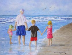 Beach Family