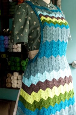 crochet apron