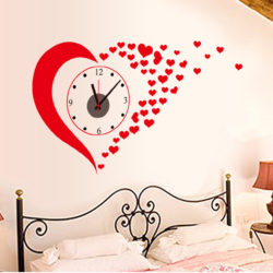 Newest-2015-festive-Love-Clock-Wedding-Decoration-font-b-Contact-b-font-Paper-Clocks-Bedroom-Love
