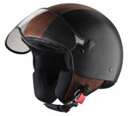 Pineider-Black-and-Brown-Leather-Helmet-3
