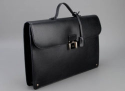 Valentino-mens-Leather-briefcase-black
