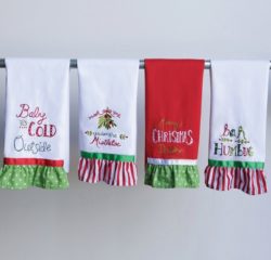 embroidered-christmas-tea-towel