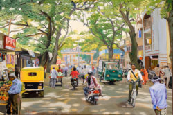 Bangalore street scene