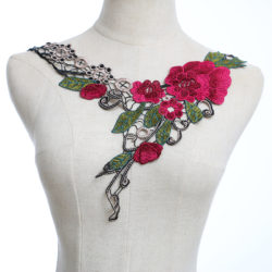 Craft-Polyester-font-b-Flower-b-font-Embroidery-Decorated-Lace-Neckline-Collar-Applique-Trims-Venise-font