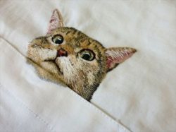 cat-embroidered-shirts