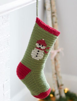Easy-Crochet-Christmas-Stocking