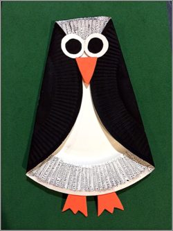Paper-plate-penguin