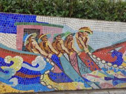 2. Hanoi Red River Dyke Mosaic  - 068