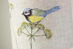 try freehand machine embroidery