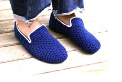 crochet slippers