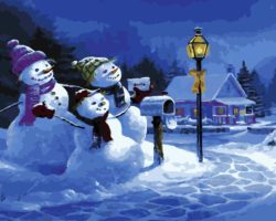 latest-styles-Diy-oil-font-b-painting-b-font-by-numbers-hand-painted-font-b-Snowman