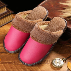 Cow-leather-home-slippers-indoor-winter-shoes-mixed-colors-superstar-shoes-8-colors-fur-slippers-short