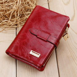 Women-s-Genuine-leather-wallet-oil-wax-skin-Wallet-JCCS-wallets-Retro-purse-Clutch-Bag-JJ1029