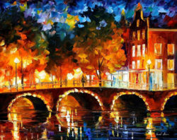 amsterdam-old-bridge-palette-knife-oil-painting-on-canvas-by-leonid-afremov-leonid-afremov