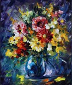 bouquet-of-love-palette-knife-oil-painting-on-canvas-by-leonid-afremov-leonid-afremov
