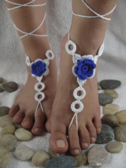 3d-flowers-fight-color-crochet-barefoot-sandals
