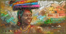 Charis-Tsevis-mosaic-African-Bricks-artpeople