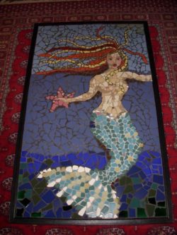 mosaic mermaid