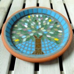 mosaic-mosaic-birdbath-mosaic-bird-bath-bird-bath-birdbath-garden-decoraiton-ornament-tree-tree-of-life-tree-gardening-gardener-s-gift-wildlife-present