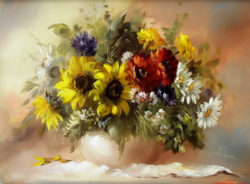 Bouquets Painting by Szechenyi Szidonia (10)