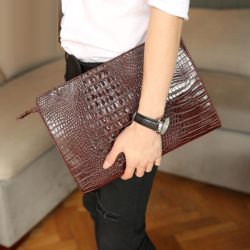GUDANSEN-Fashion-Crocodile-Grain-Men-Handbag-Women-Bag-Leather-Women-s-Envelope-Clutch-Evening-Female-Clutches