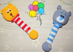 winnie-the-pooh-and-teddy-crochet-rattles-free-patterns