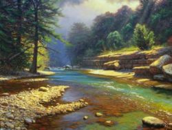da6682a5bb71896543927f17f970b46e--river-painting-landscape-paintings