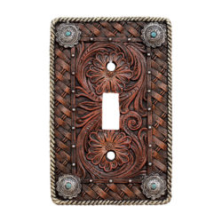 western-tooled-leather-single-switch-plate-3