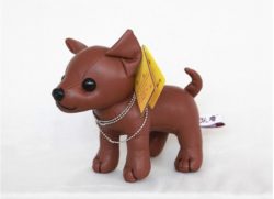 Wholesale-Best-Quality-PU-Leather-Stuffed-Plush-Chihuahua-Dog-Toy-Black-Brown-Cute-New-Year-Birthday