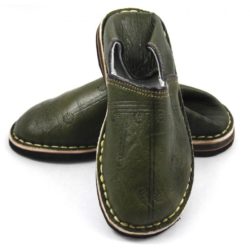berber-leather-slippers-in-khaki
