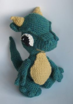 crochet dragon
