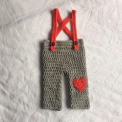 crochet kids suspender