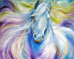 dream-horse-oil-painting-on-canvas-abstract